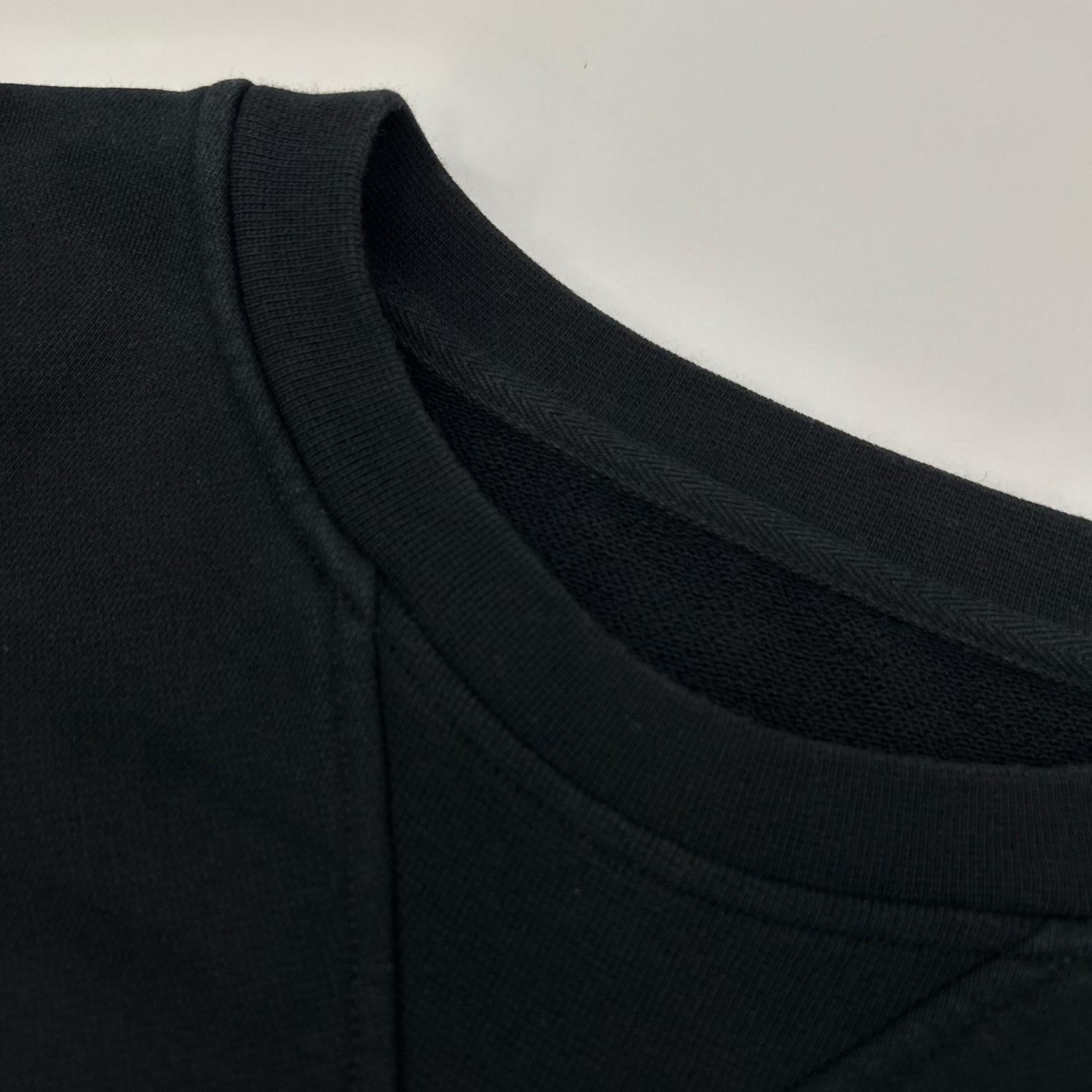 Maison margiela メゾンマルジェラ S50GU0181 ブラック プルオーバー クラシック スウェットシャツ トップス