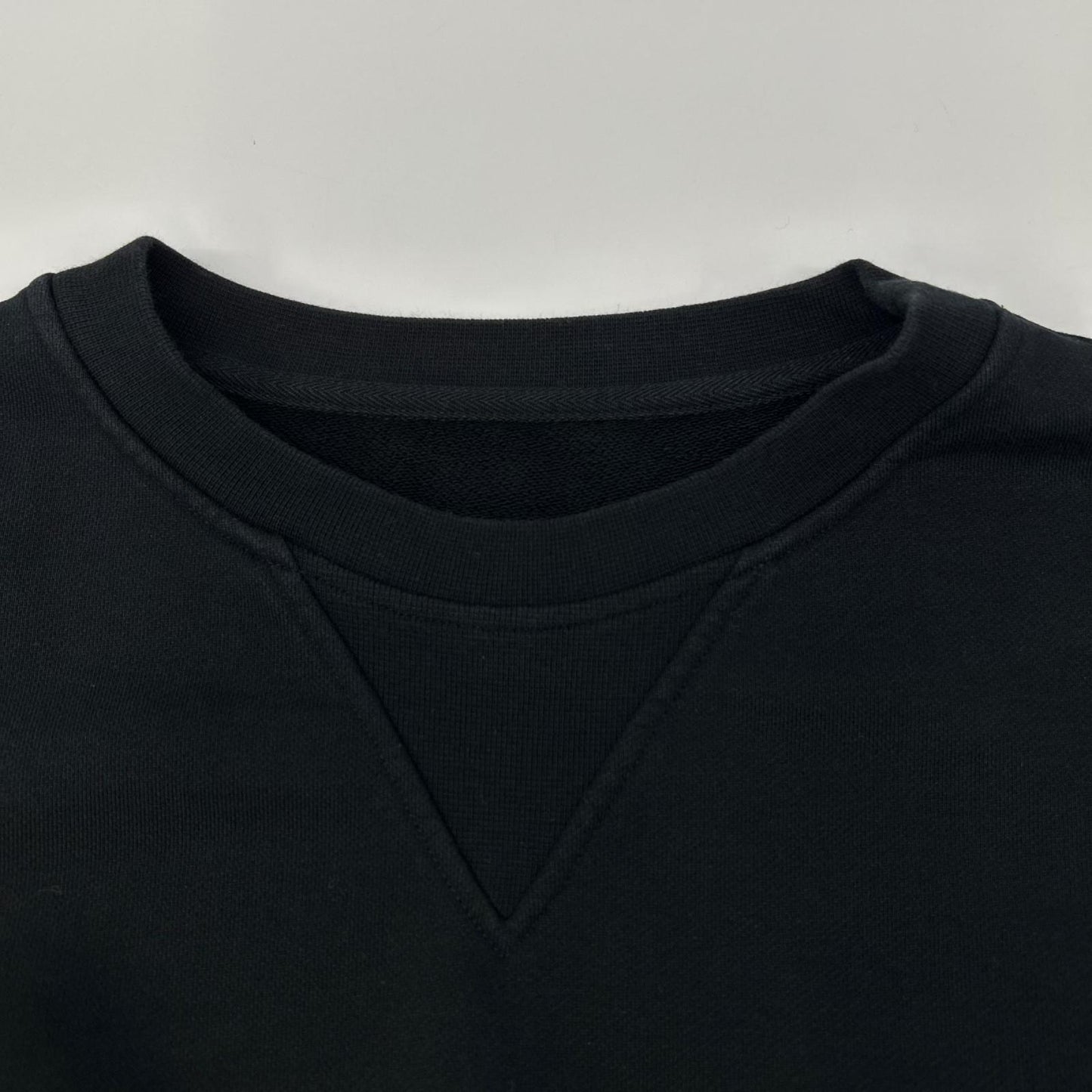 Maison margiela メゾンマルジェラ S50GU0181 ブラック プルオーバー クラシック スウェットシャツ トップス