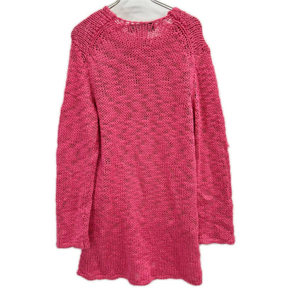 COMMEdesGARCONS HOMME PLUS コムデギャルソンオムプリュス PO-N008 Slub Knit Sweater ピンク スラブニットセーター トップス