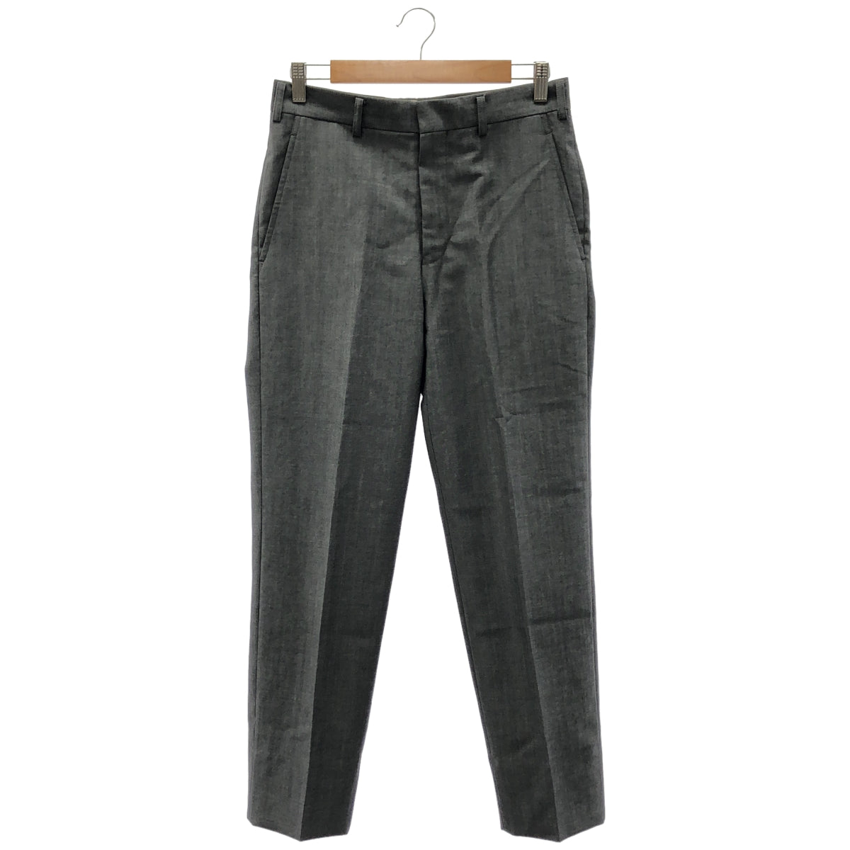 COMMEdesGARCONS HOMME DEUX コムデギャルソンオムドゥ DO-P004 グレー ウールギャバジン トラウザー ボトムス