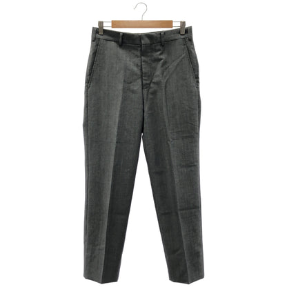 COMMEdesGARCONS HOMME DEUX コムデギャルソンオムドゥ DO-P004 グレー ウールギャバジン トラウザー ボトムス