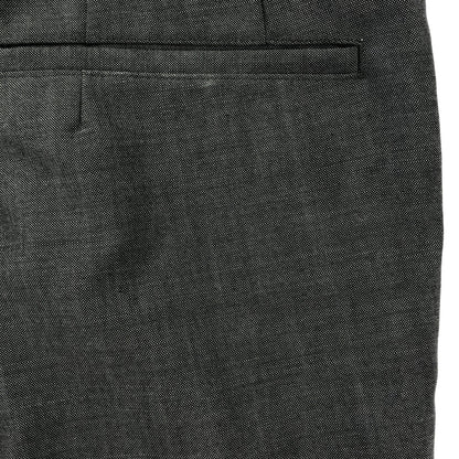 COMMEdesGARCONS HOMME DEUX コムデギャルソンオムドゥ DO-P004 グレー ウールギャバジン トラウザー ボトムス