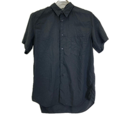 BLACKCOMMEdesGARCONS ブラックコムデギャルソン 1E-B008 ブラック 切替デザイン ハーフスリーブシャツ トップス
