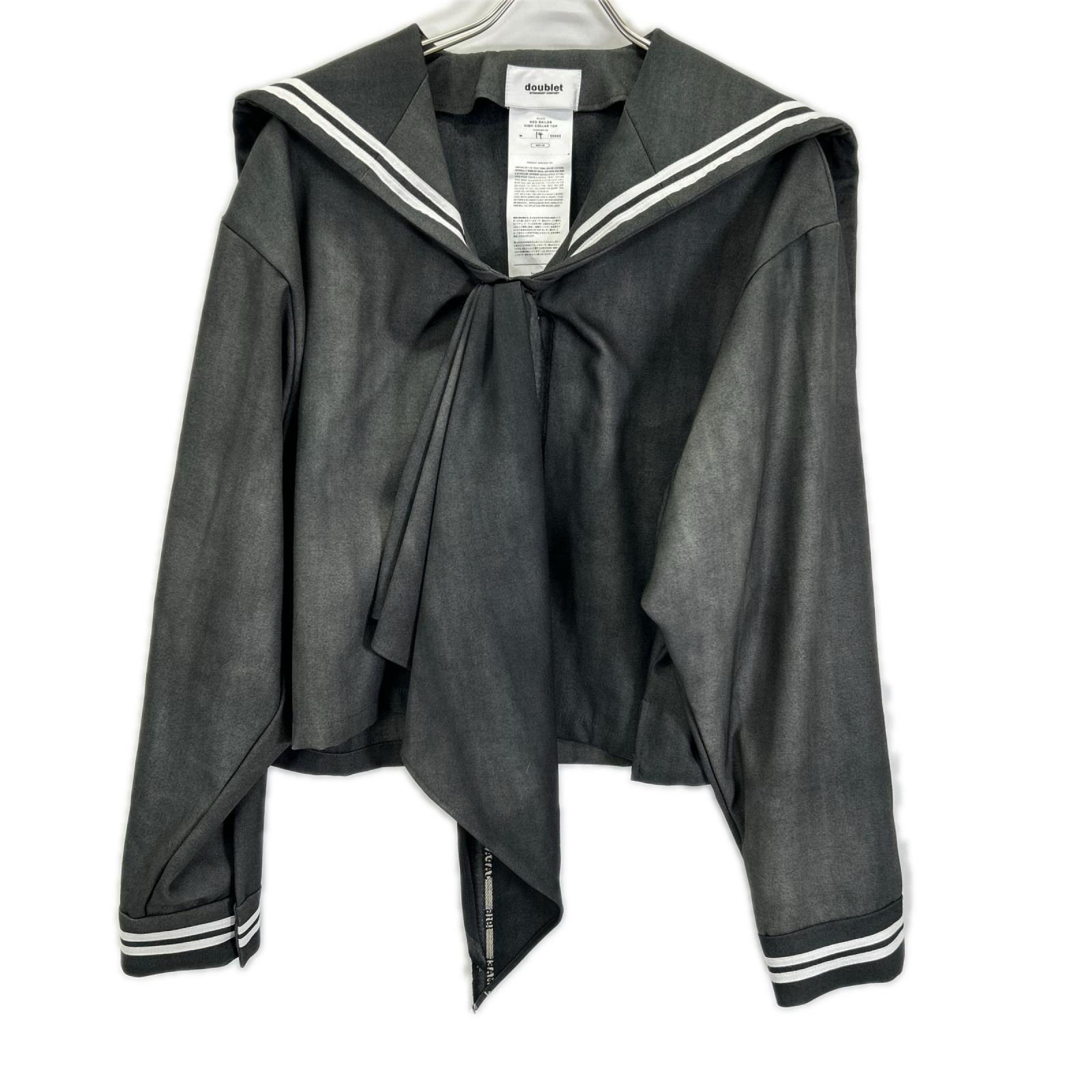 doublet ダブレット 25AW35SH159 NEO SAILOR HIGH-COLLAR TOP セーラートップ トップス