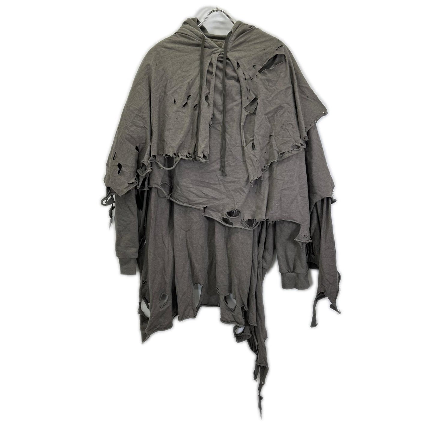 doublet ダブレット 25AW34CS397 PHANTOM FRAYED HOODIE フーディパーカ トップス