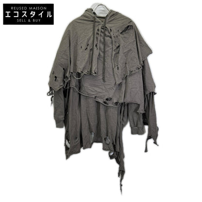 doublet ダブレット 25AW34CS397 PHANTOM FRAYED HOODIE フーディパーカ トップス