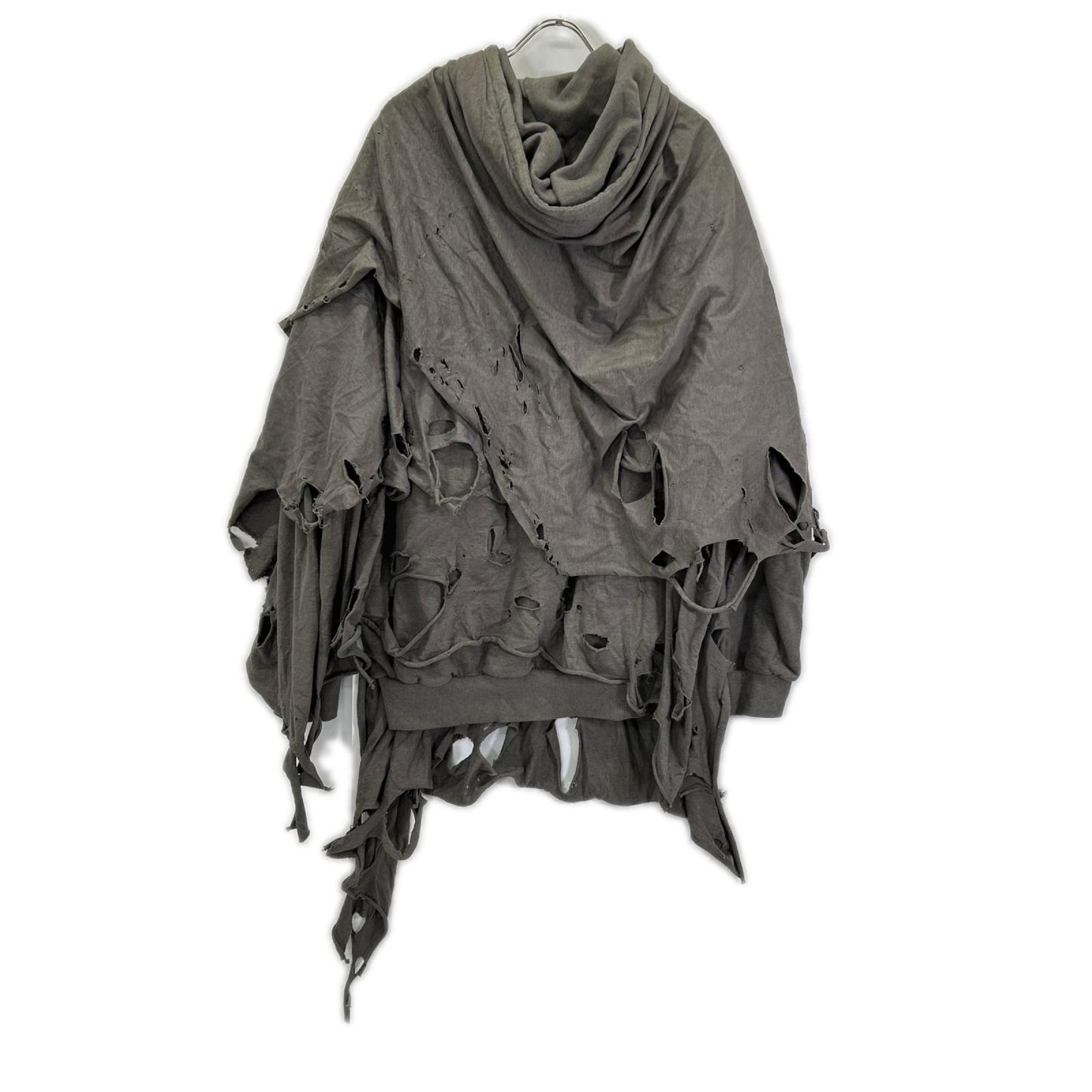 doublet ダブレット 25AW34CS397 PHANTOM FRAYED HOODIE フーディパーカ トップス