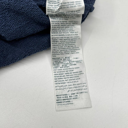 Maison margiela メゾンマルジェラ S50GU0214 ネイビー ロゴ ペンキ クラッシュ加工 スウェット トップス