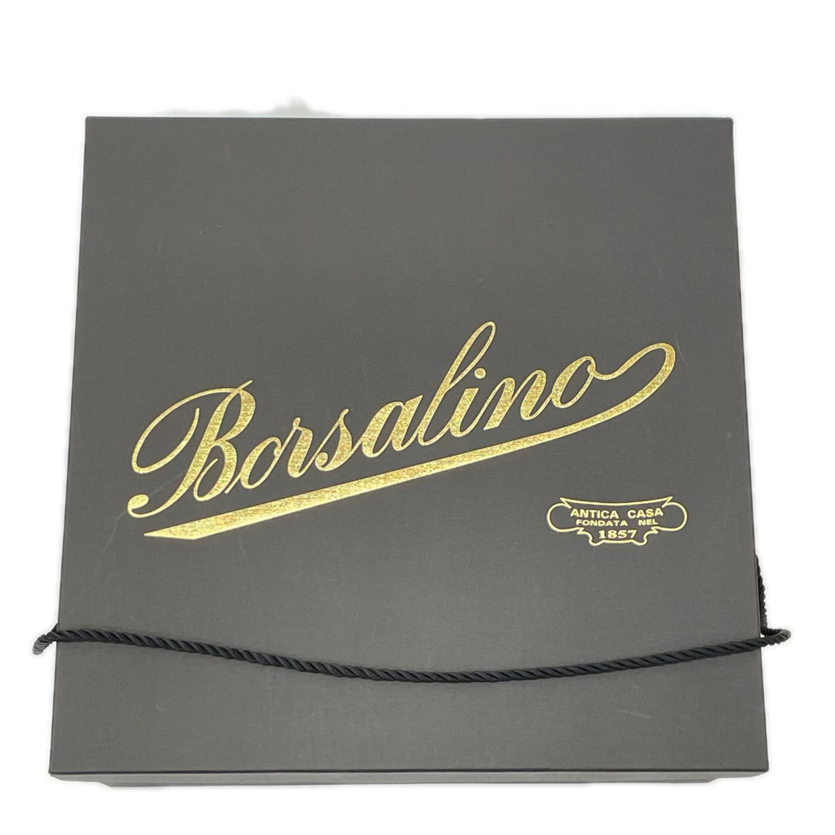 Borsalino ボルサリーノ ボルドー ラビットファー 中折れハット 帽子