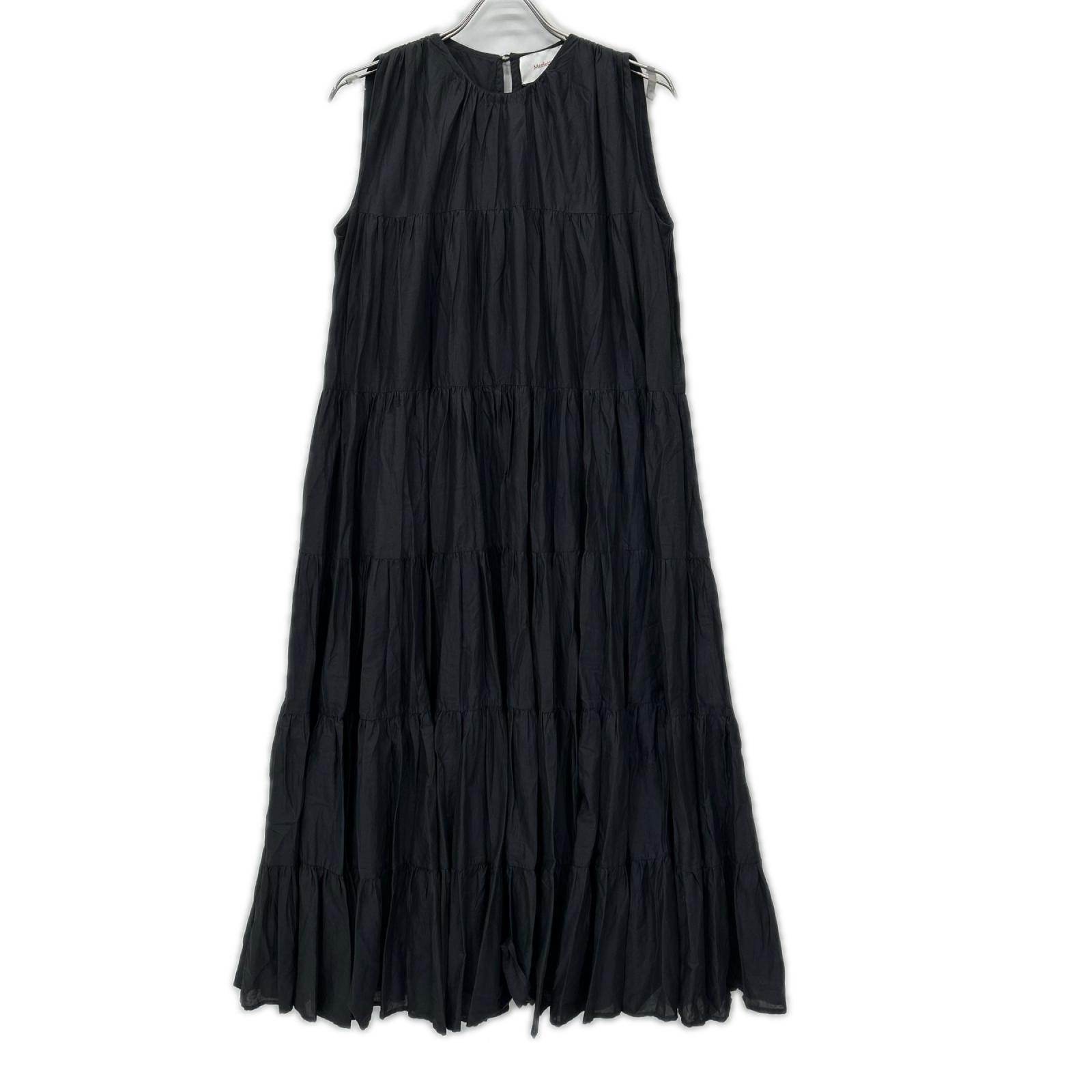 MERLETTE マーレット 3910300233 Caron Dress ブラック ノースリーブマキシワンピース ワンピース