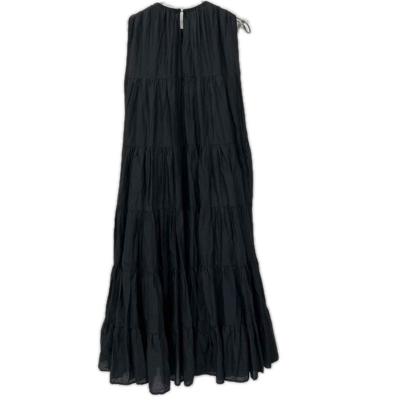 MERLETTE マーレット 3910300233 Caron Dress ブラック ノースリーブマキシワンピース ワンピース