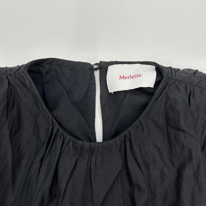MERLETTE マーレット 3910300233 Caron Dress ブラック ノースリーブマキシワンピース ワンピース