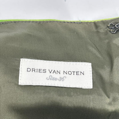 DRIES VAN NOTEN ドリスヴァンノッテン 21-158-09-031613 グラフィックマルチカラー アシンメトリー スカート スカート