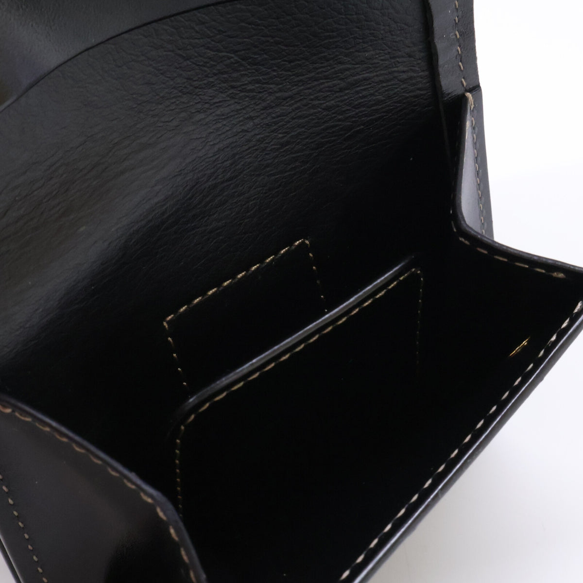 WILDSWANS ワイルドスワンズ 【美品】CSS-ENO/HC/GRN x SD/BK イーノ シェルコードバン/サドルプルアップ 小型3つ折り財布 三つ折り財布（小銭入れあり）