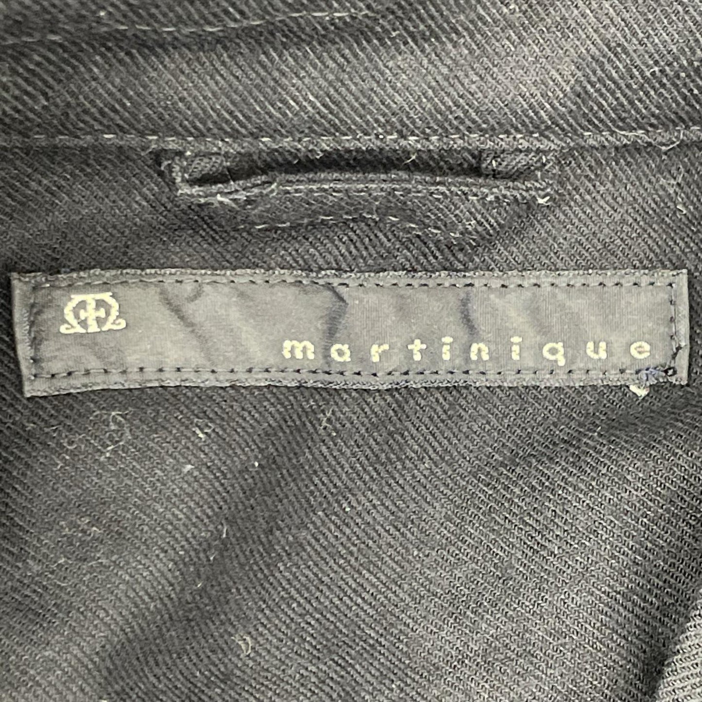 martinique マルティニーク A0398FB323 ネイビー サキソニーパールスキッパー トップス