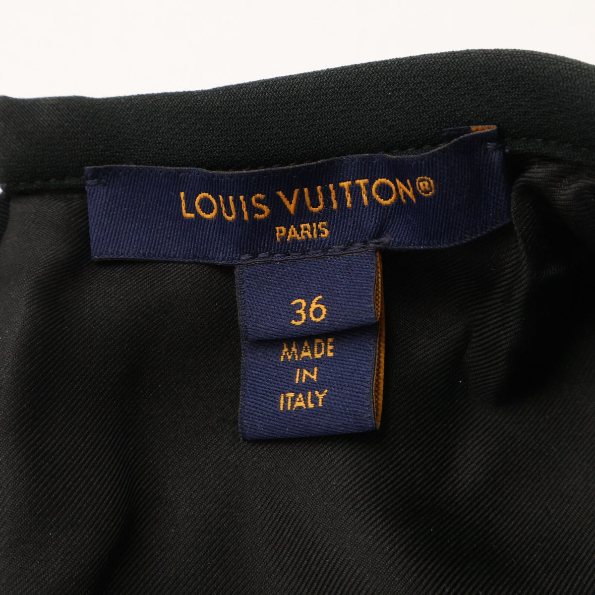 LOUIS VUITTON ルイヴィトン 【美品/国内正規/25年製】RW251WW NQA FSDR09 モノグラムフラワー ウールｘシルク ドレス ワンピース