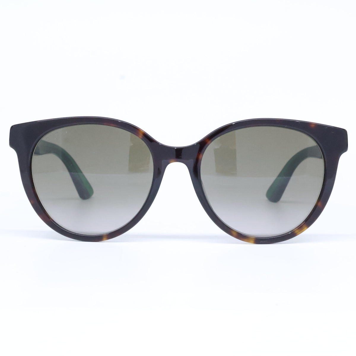 GUCCI グッチ 【美品】GG0702SKN 003 シェリーライン テンプルGG ラウンドシェイプ サングラス