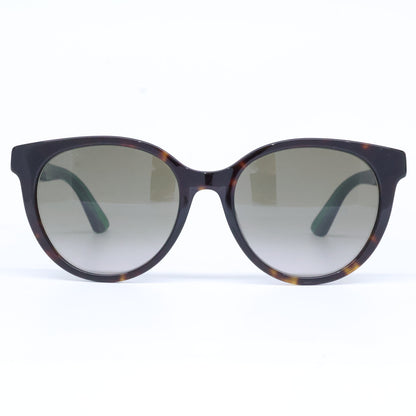 GUCCI グッチ 【美品】GG0702SKN 003 シェリーライン テンプルGG ラウンドシェイプ サングラス