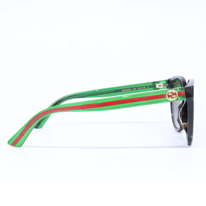 GUCCI グッチ 【美品】GG0702SKN 003 シェリーライン テンプルGG ラウンドシェイプ サングラス