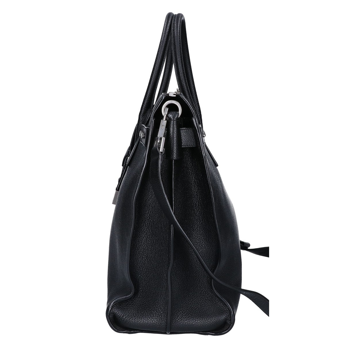 SAINT LAURENT PARIS サンローランパリ 480583 グレインカーフ サック ド ジュール スープル ノースサウス 2WAYハンドバッグ トートバッグ