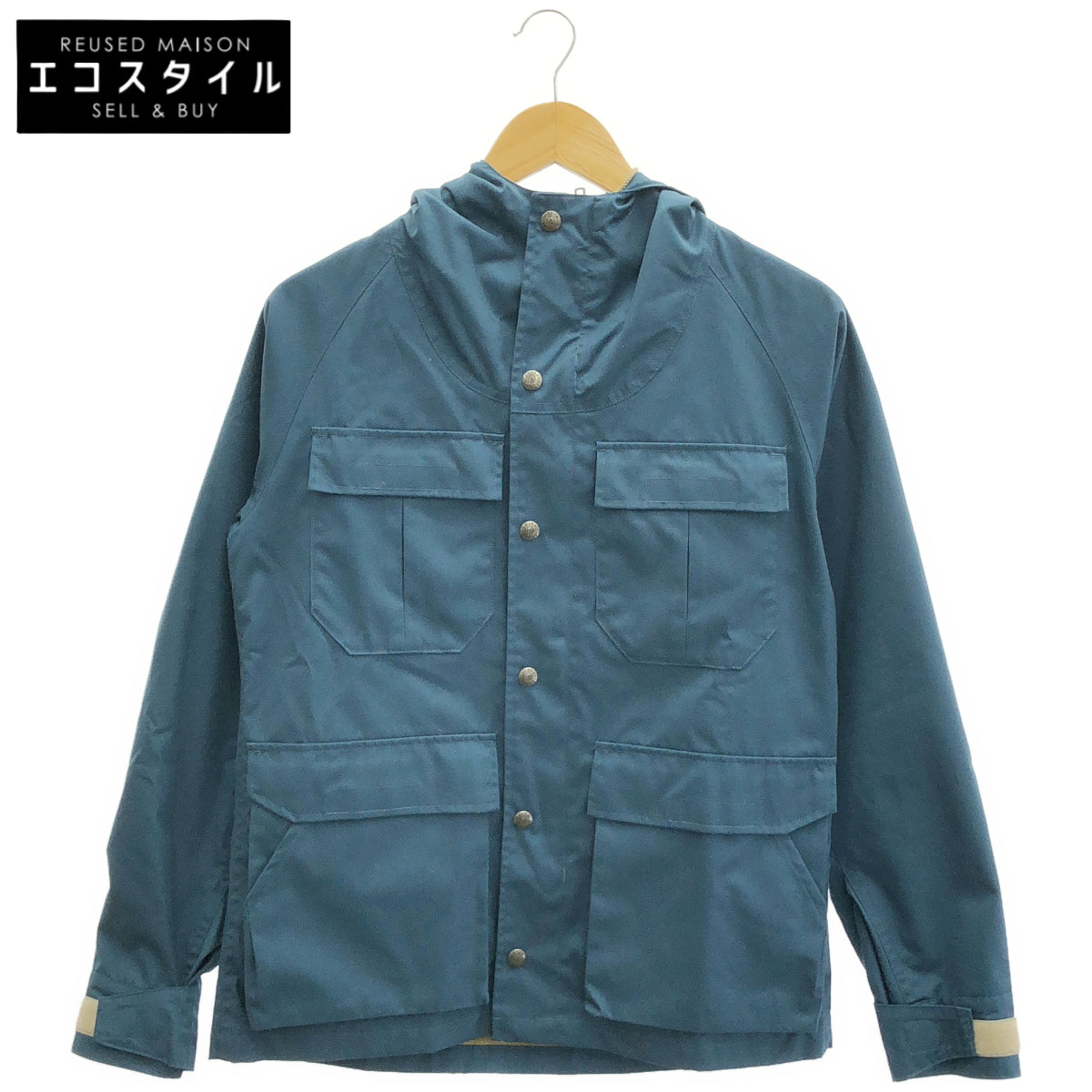 SIERRA DESIGNS シエラデザイン 6501 ブルー 65/35クロス マウンテントレイルパーカー トップス
