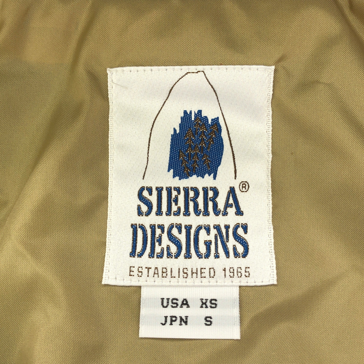 SIERRA DESIGNS シエラデザイン 6501 ブルー 65/35クロス マウンテントレイルパーカー トップス