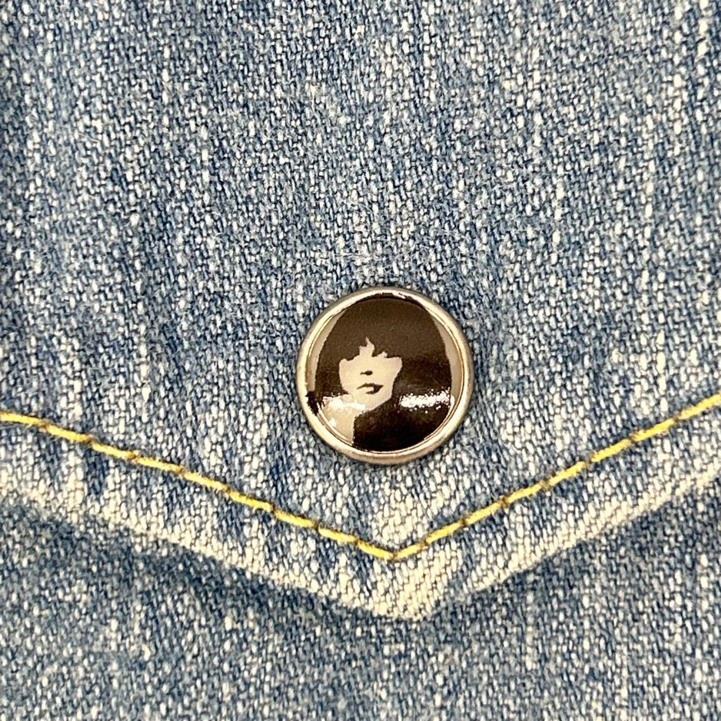 HYSTERIC GLAMOUR ヒステリックグラマー 0213AH06 ヴィンテージ加工 刺繍 ウエスタンデニムシャツ トップス