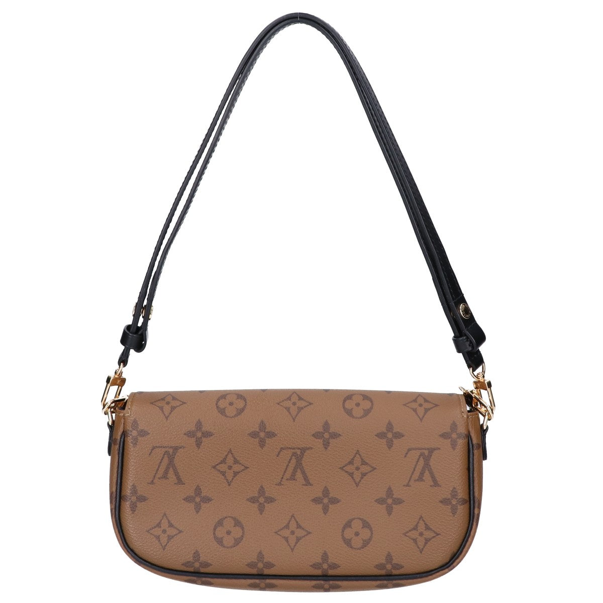 LOUIS VUITTON ルイヴィトン 美品 M26587 モノグラムリバース ウォレットオンチェーン アイビー 2WAY チェーン ショルダーバッグ