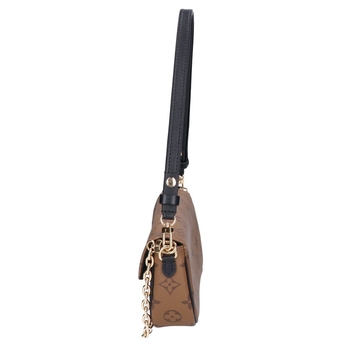 LOUIS VUITTON ルイヴィトン 美品 M26587 モノグラムリバース ウォレットオンチェーン アイビー 2WAY チェーン ショルダーバッグ