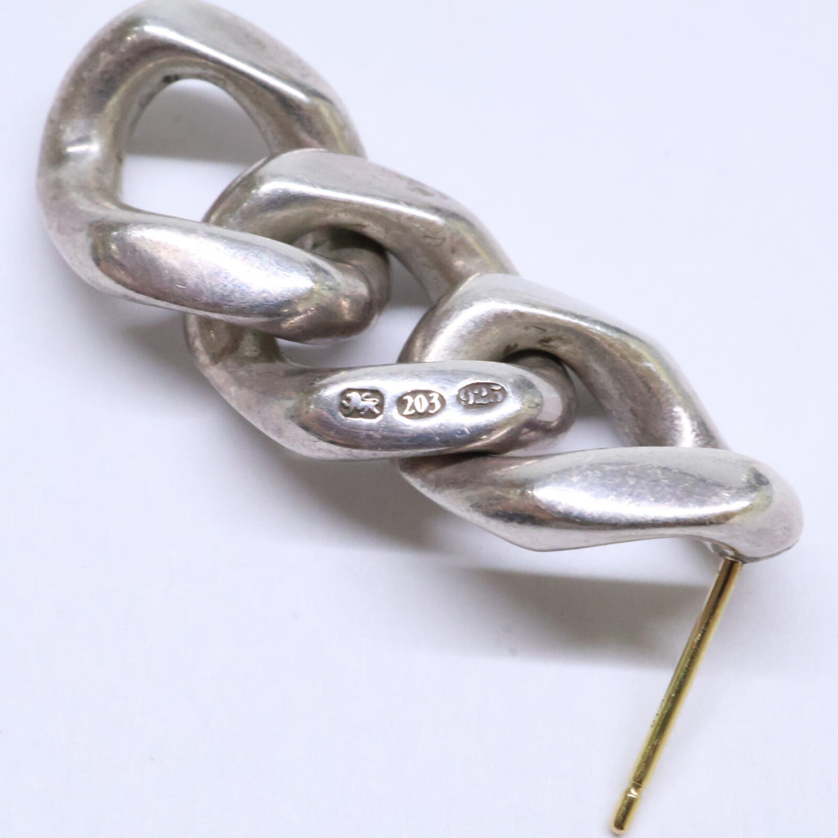 203Jewelry 203Jewelry 925 チェーンデザイン ピアス