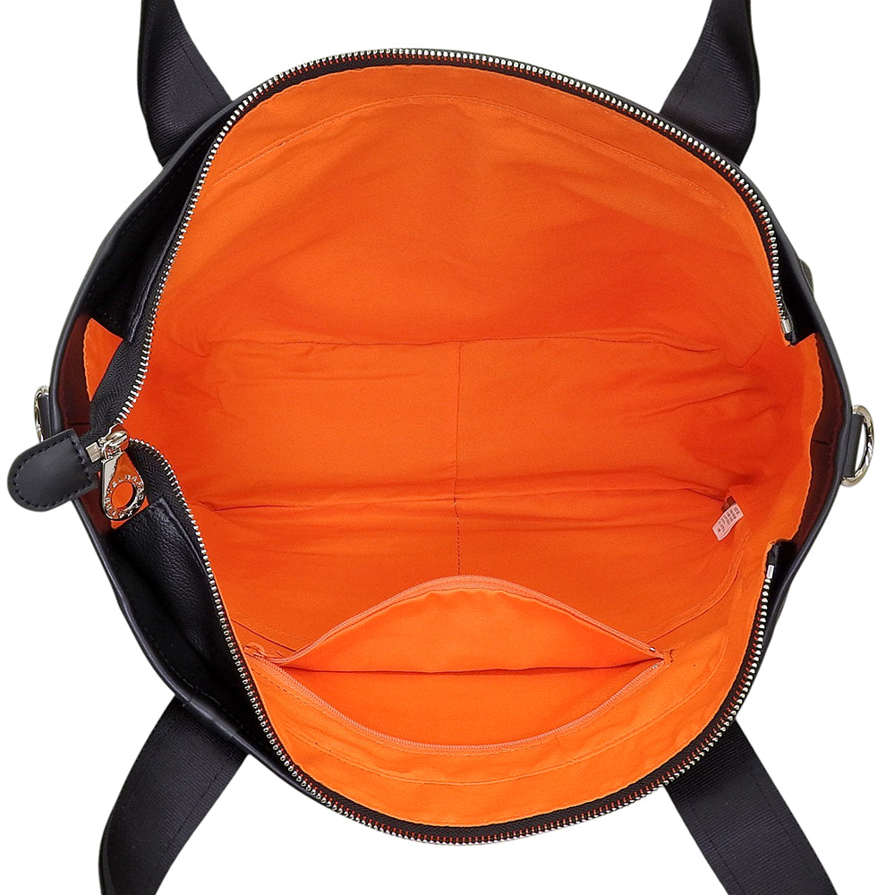 Castelbajac カステルバジャック 新品同様 ロゴ 2WAYトートバッグ メンズ ブラック トートバッグ