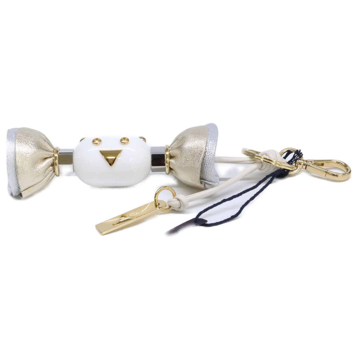 PRADA プラダ 【美品】1TL588 2HBR F0846 CANDY キャンディ バッグチャーム キーリング