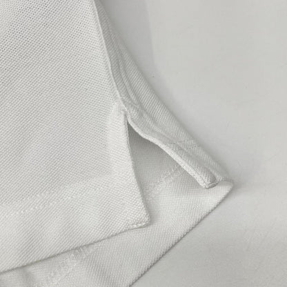 HERMES エルメス 32-5705 ホワイト H刺繍 クルーネック ポケットTシャツ トップス