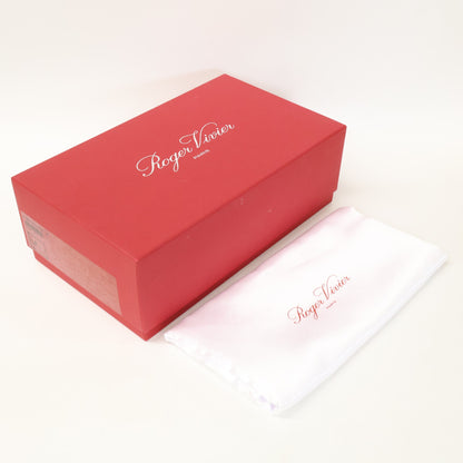 RogerVivier ロジェヴィヴィエ 【新品同様】クリスタルバックル ツイード フラットシューズ シューズ