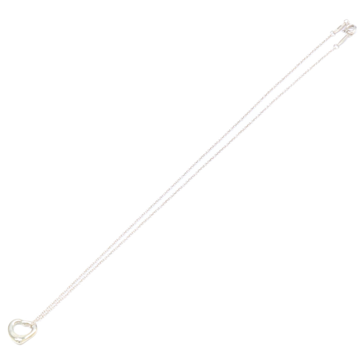 TIFFANY&Co. ティファニー AG925 ミニ オープンハート ネックレス