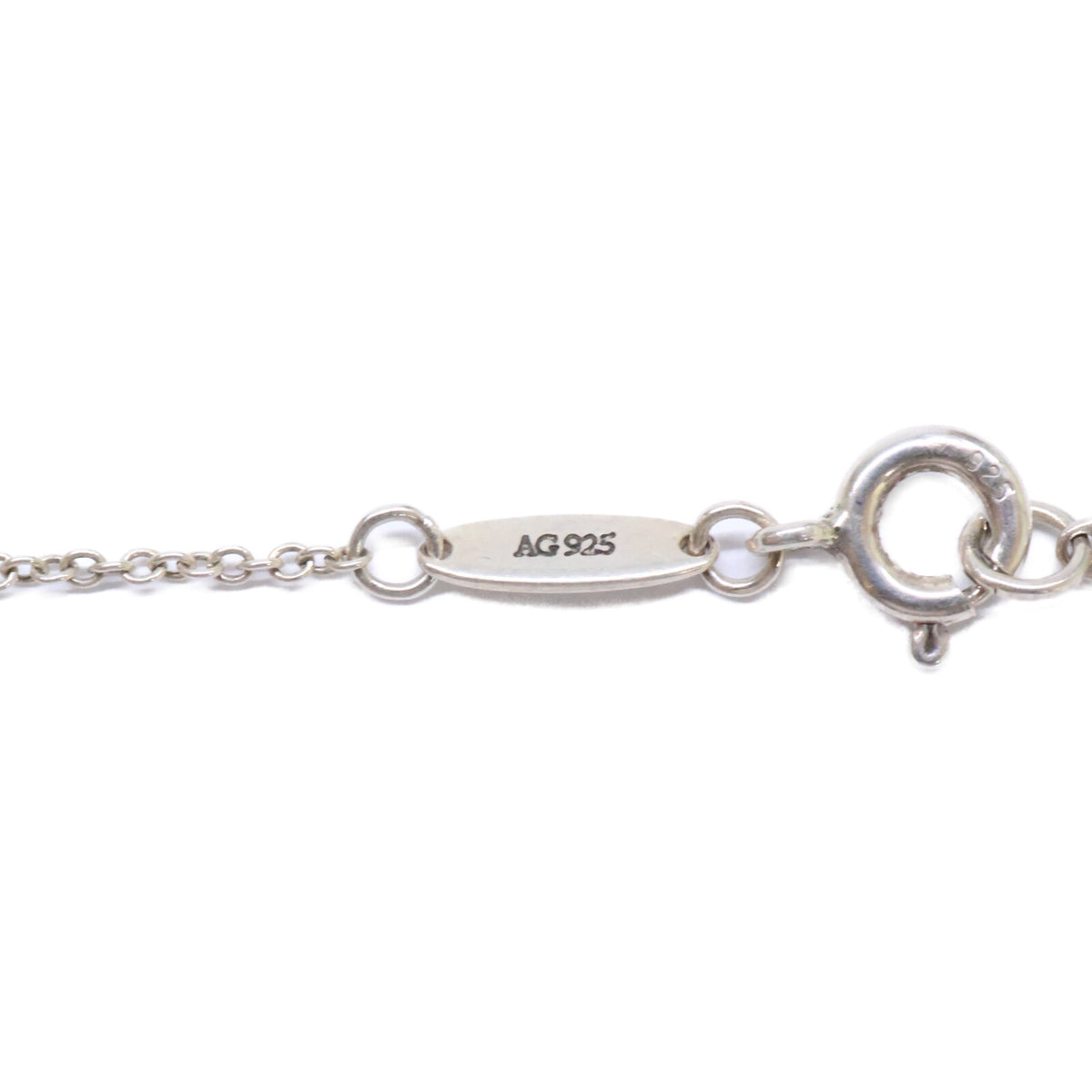 TIFFANY&Co. ティファニー AG925 ミニ オープンハート ネックレス