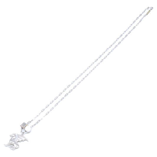 HERMES エルメス 新品同様 ドラゴン タリスマン ペンダント ネックレス