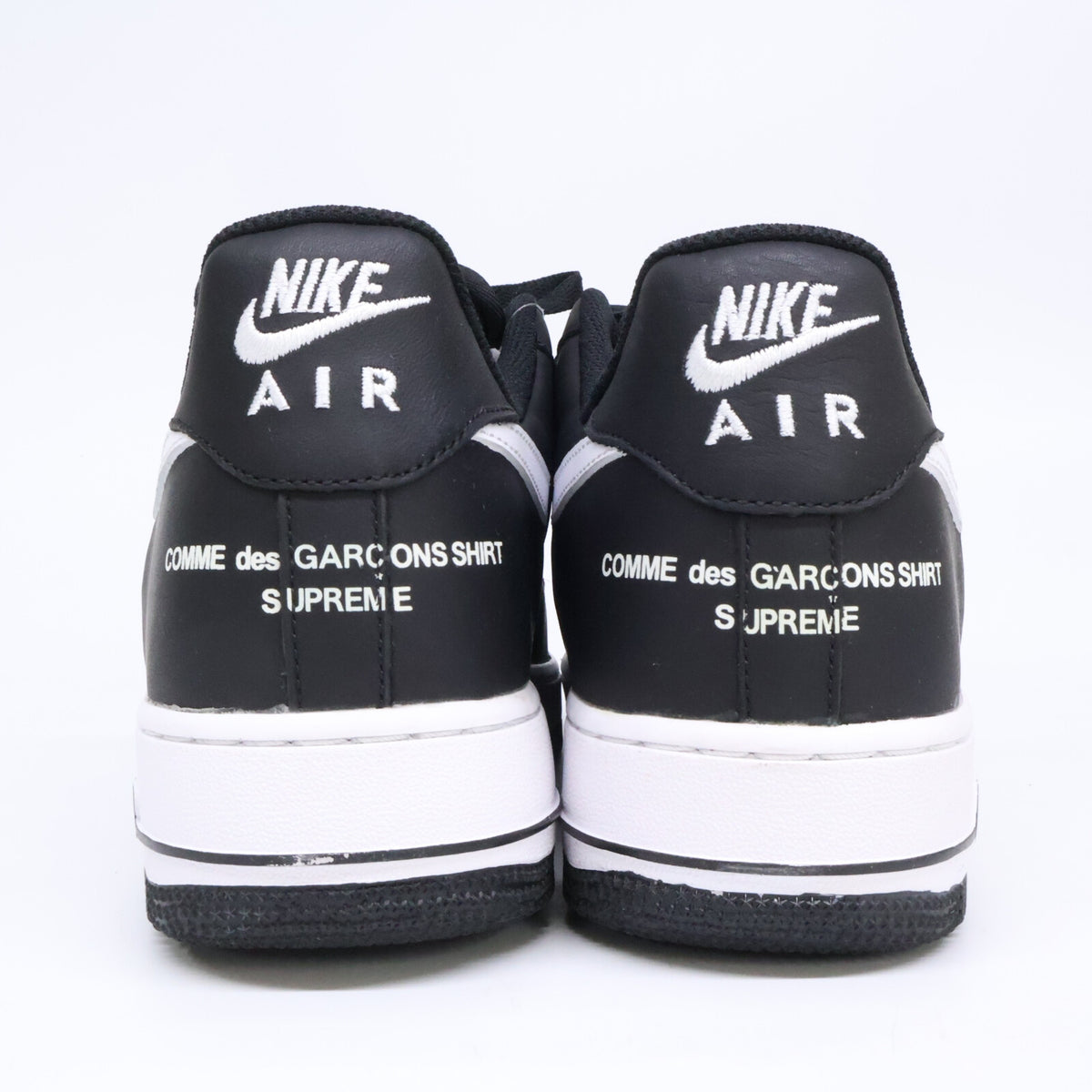 NIKE ナイキ ｘSupreme ｘ COMME des GARCONS SHIRT【新品同様】AR7623-001 AIR FORCE 1 エアフォース1 スニーカー シューズ