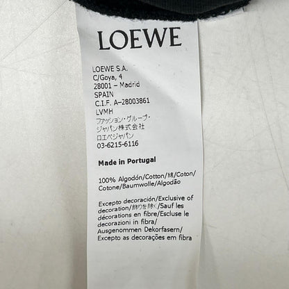 LOEWE ロエベ H526341X99 ブラック アナグラム刺繍 カノコポロシャツ トップス