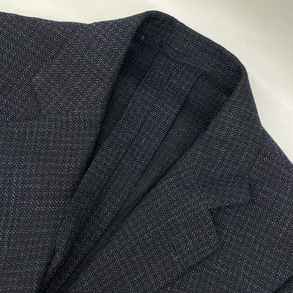 SOVEREIGN ソブリン 1122-161-5498 BREEZY コットン×リネン ネイビー シングルジャケット ジャケット