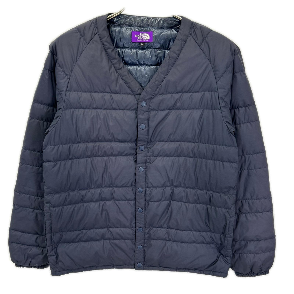 THE NORTH FACE PURPLE LABEL ザ ノースフェイス パープルレーベル ND2461N ネイビー 光電子 ノーカラー インナーダウンジャケット ジャケット