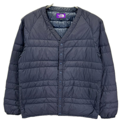 THE NORTH FACE PURPLE LABEL ザ ノースフェイス パープルレーベル ND2461N ネイビー 光電子 ノーカラー インナーダウンジャケット ジャケット