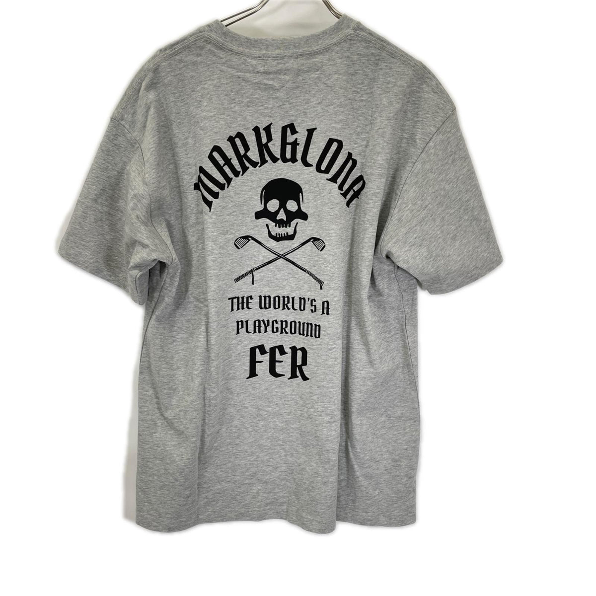 MARK&LONA マークアンドロナ MFM-5C-AA03 グレー Johnson Tee トップス