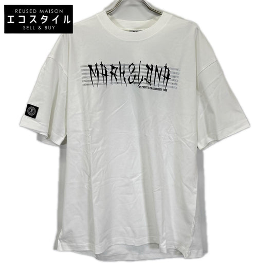 MARK&LONA マークアンドロナ MFMー5CーAA02 ホワイト FER Metal Tee トップス