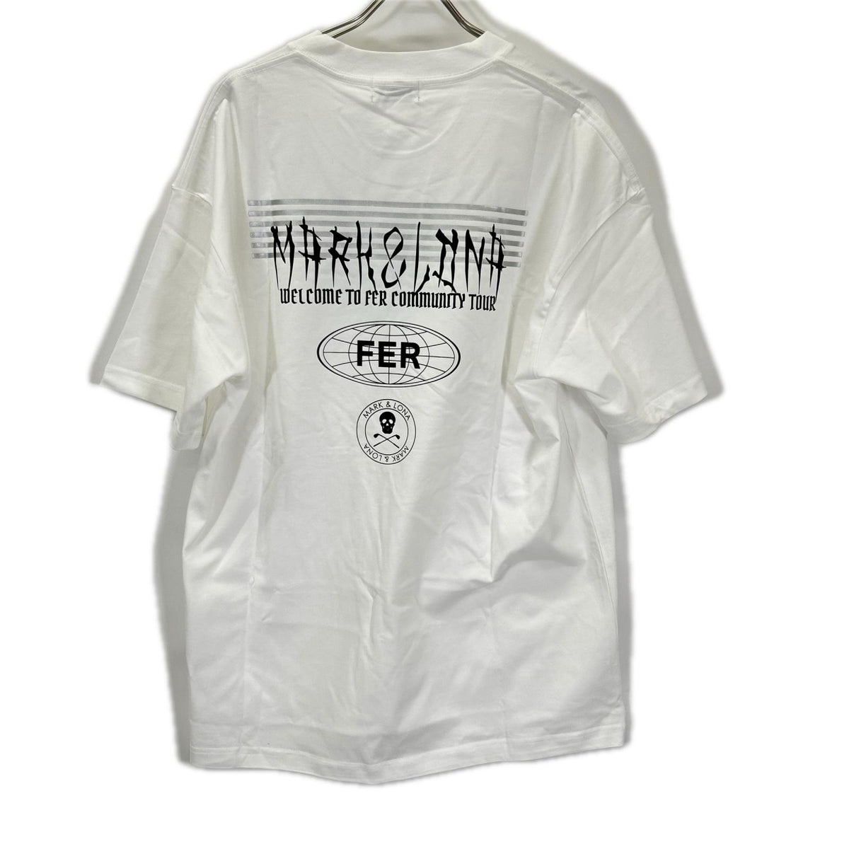 MARK&LONA マークアンドロナ MFMー5CーAA02 ホワイト FER Metal Tee トップス