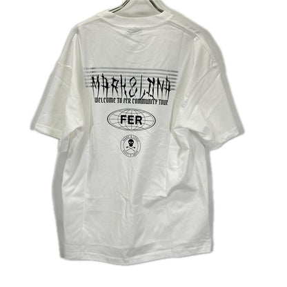MARK&LONA マークアンドロナ MFMー5CーAA02 ホワイト FER Metal Tee トップス