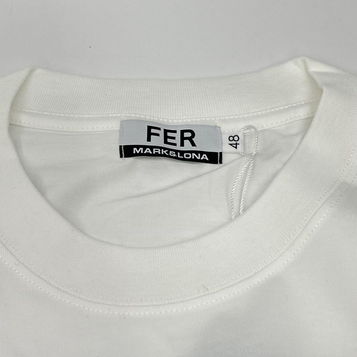 MARK&LONA マークアンドロナ MFMー5CーAA02 ホワイト FER Metal Tee トップス