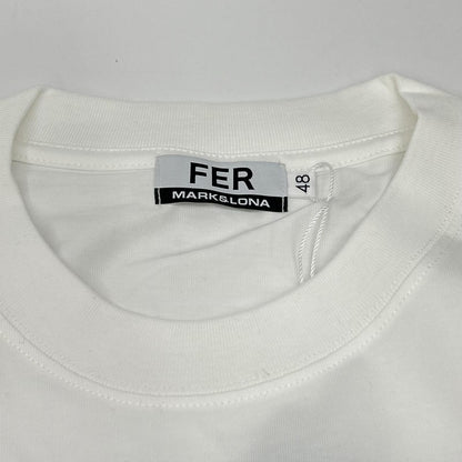 MARK&LONA マークアンドロナ MFMー5CーAA02 ホワイト FER Metal Tee トップス
