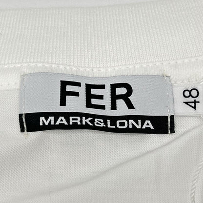 MARK&LONA マークアンドロナ MFMー5CーAA02 ホワイト FER Metal Tee トップス