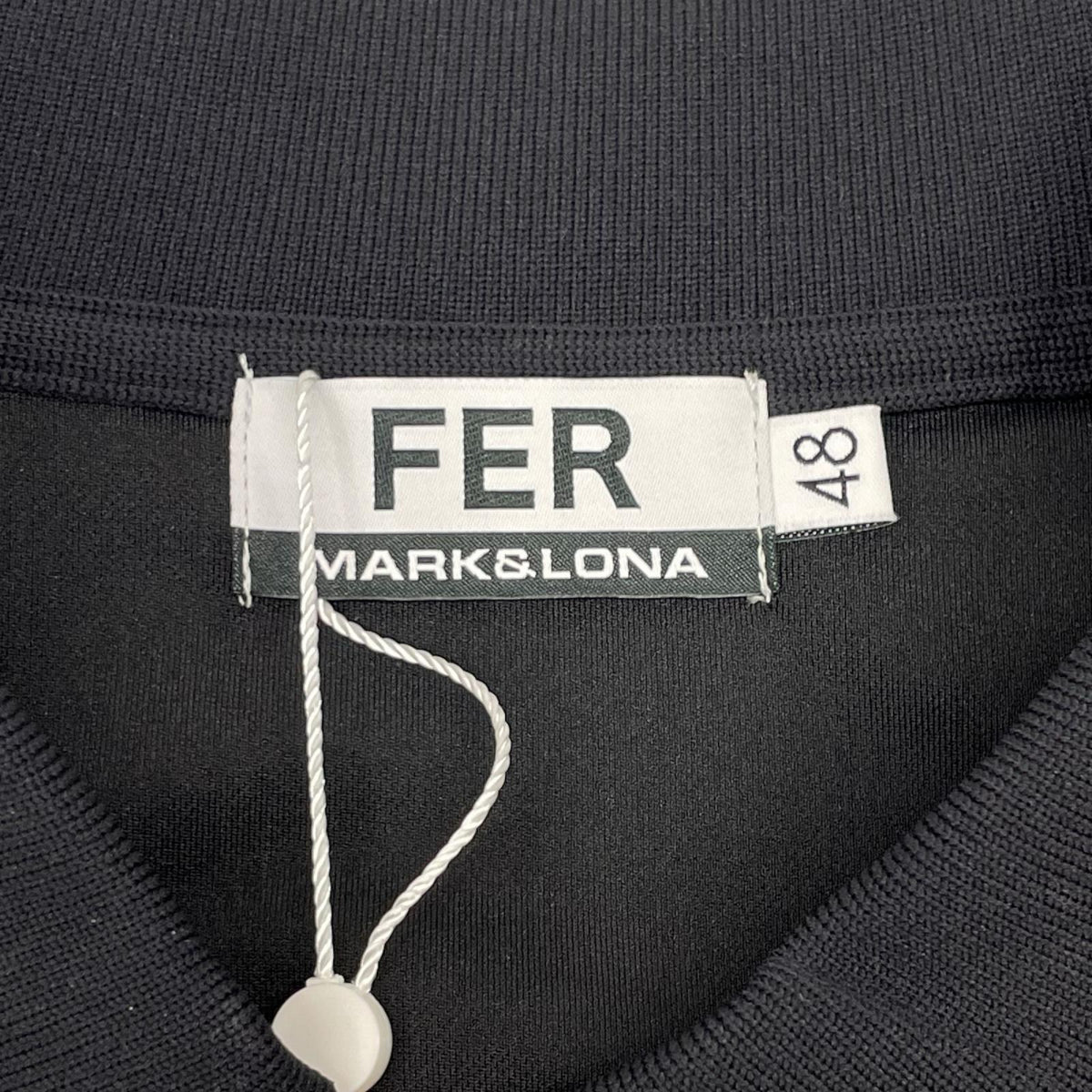 MARK&LONA マークアンドロナ MFM-6A-AP01 ブラック Electra Skull Gradient Polo トップス